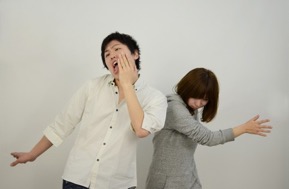 喧嘩する男女